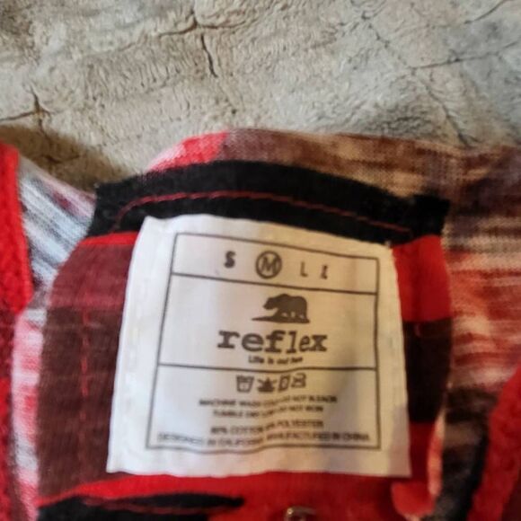 Reflex women's red camouflage racerback sleeveless tank top M - Picture 5 of 5